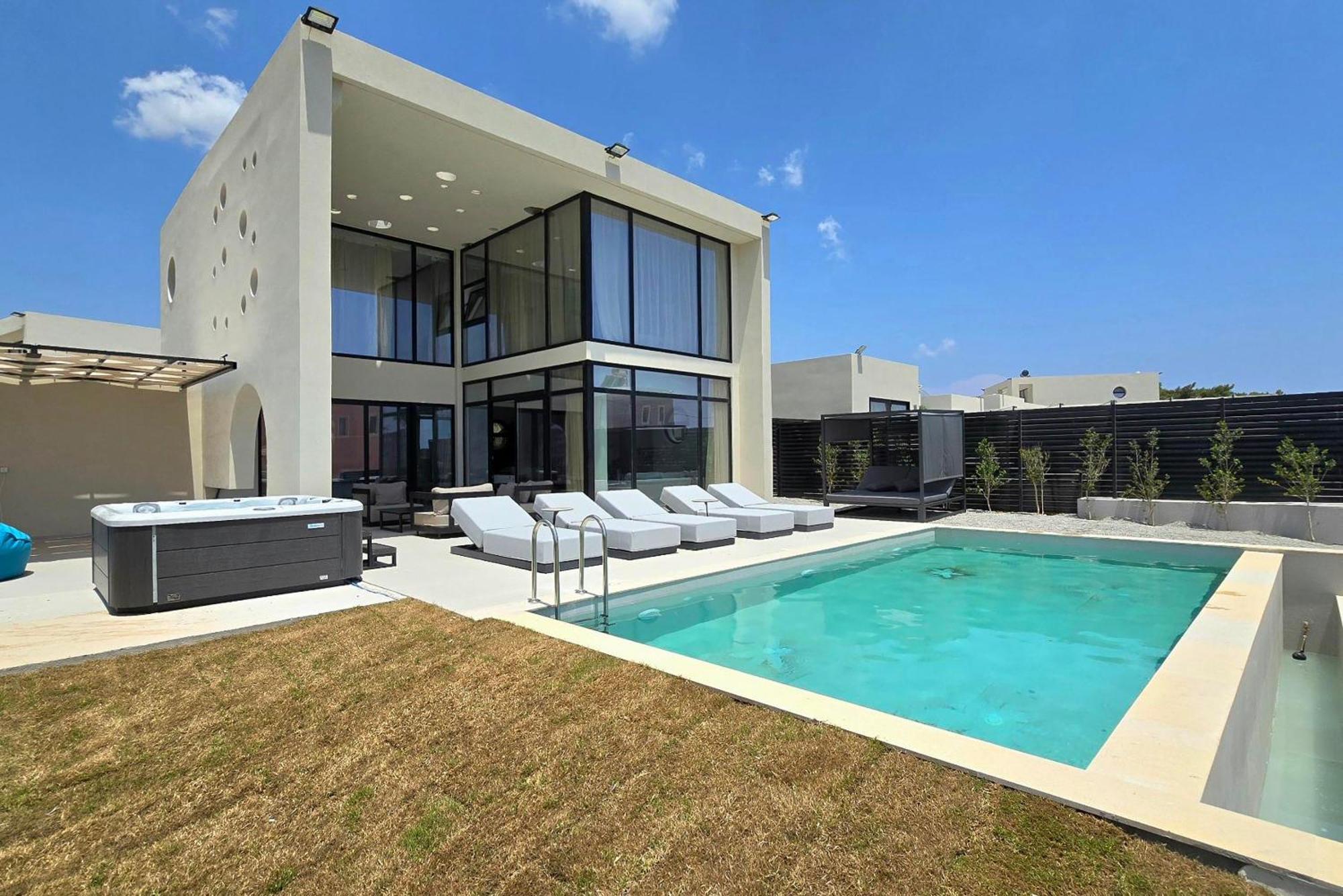 Trapezia Luxury Living Villa Kolymbia Ngoại thất bức ảnh