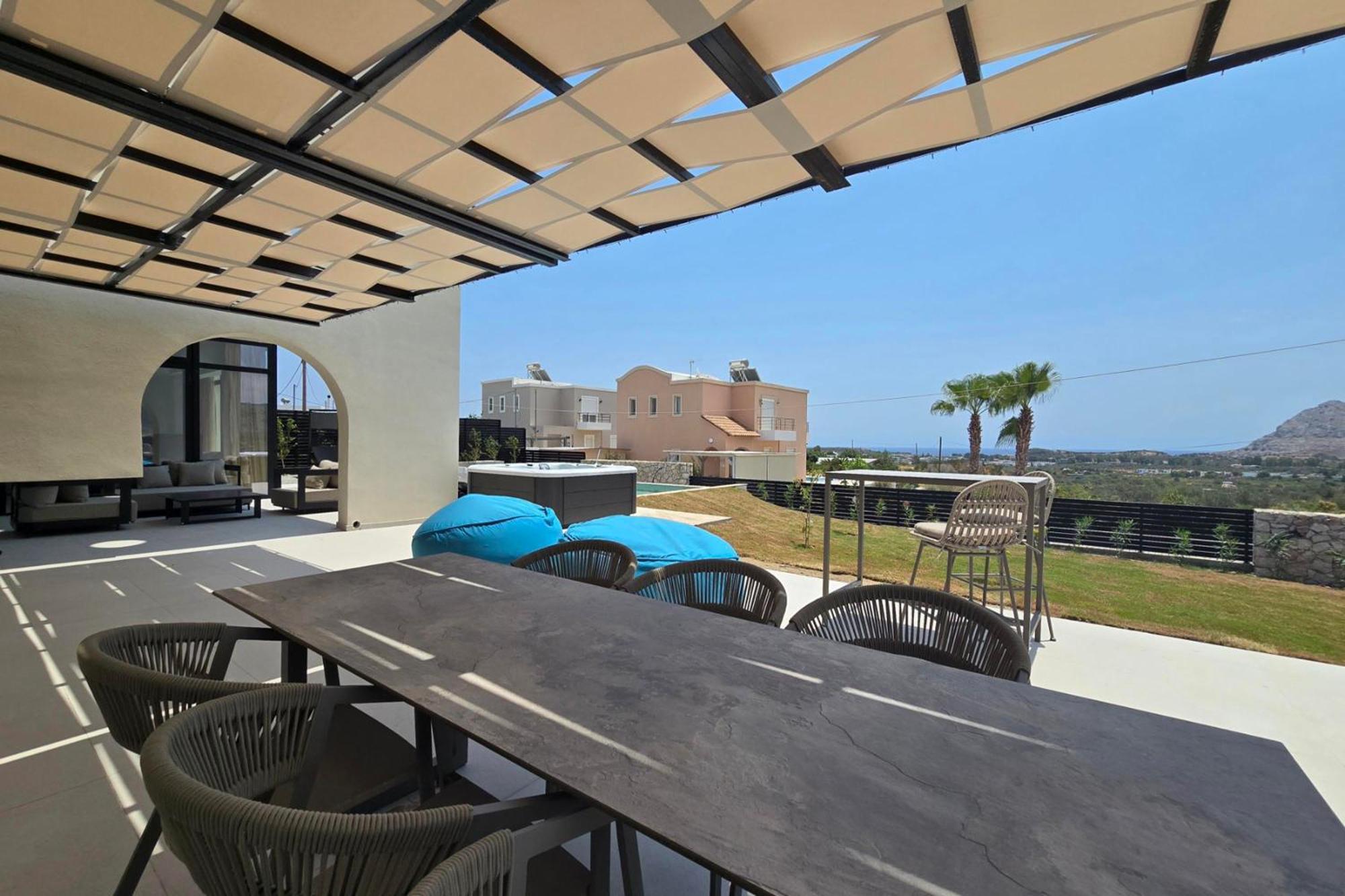Trapezia Luxury Living Villa Kolymbia Ngoại thất bức ảnh