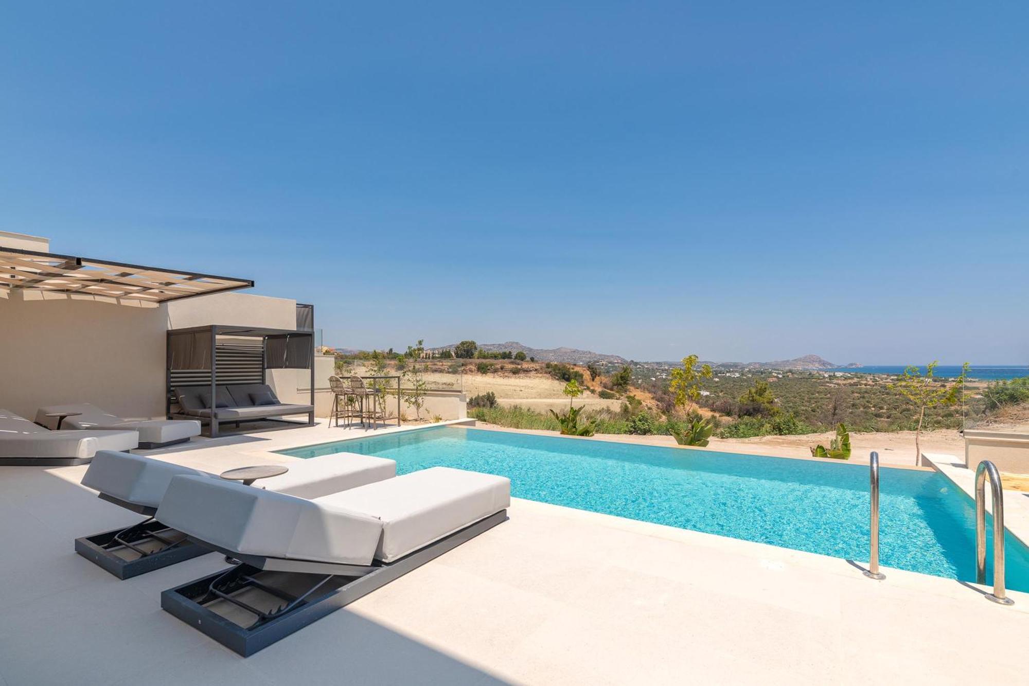 Trapezia Luxury Living Villa Kolymbia Ngoại thất bức ảnh