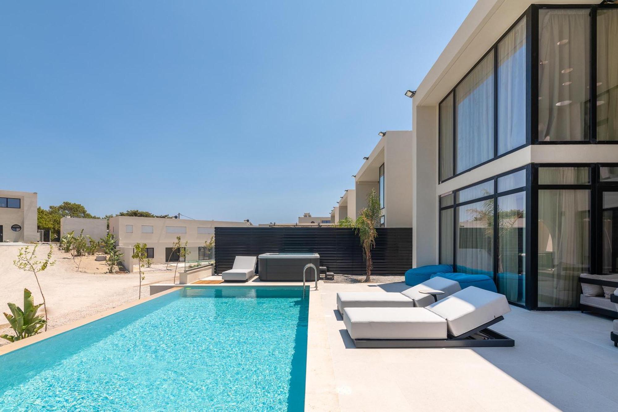 Trapezia Luxury Living Villa Kolymbia Ngoại thất bức ảnh