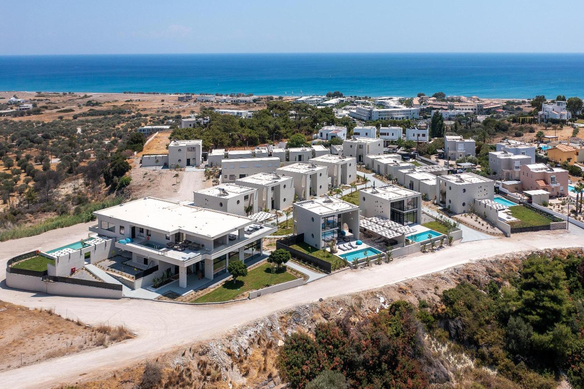 Trapezia Luxury Living Villa Kolymbia Ngoại thất bức ảnh