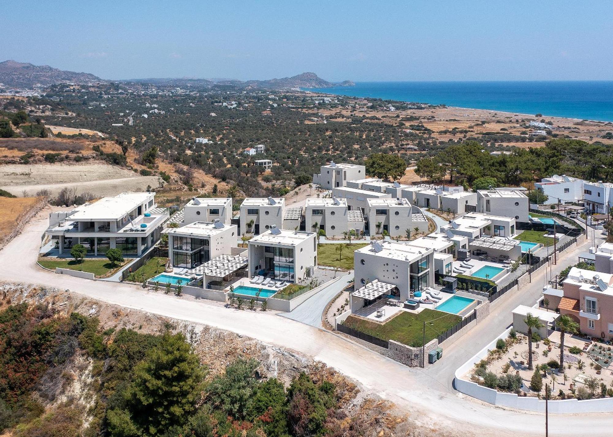 Trapezia Luxury Living Villa Kolymbia Ngoại thất bức ảnh