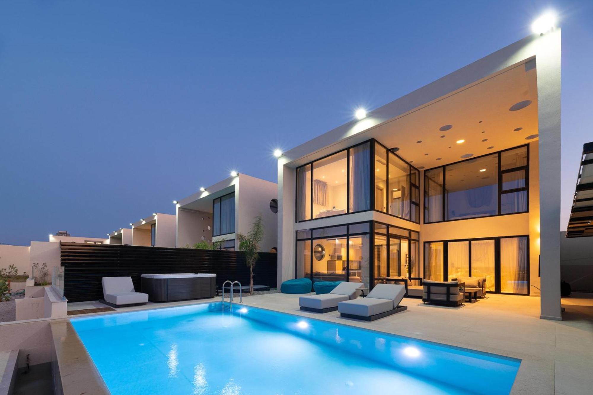 Trapezia Luxury Living Villa Kolymbia Ngoại thất bức ảnh