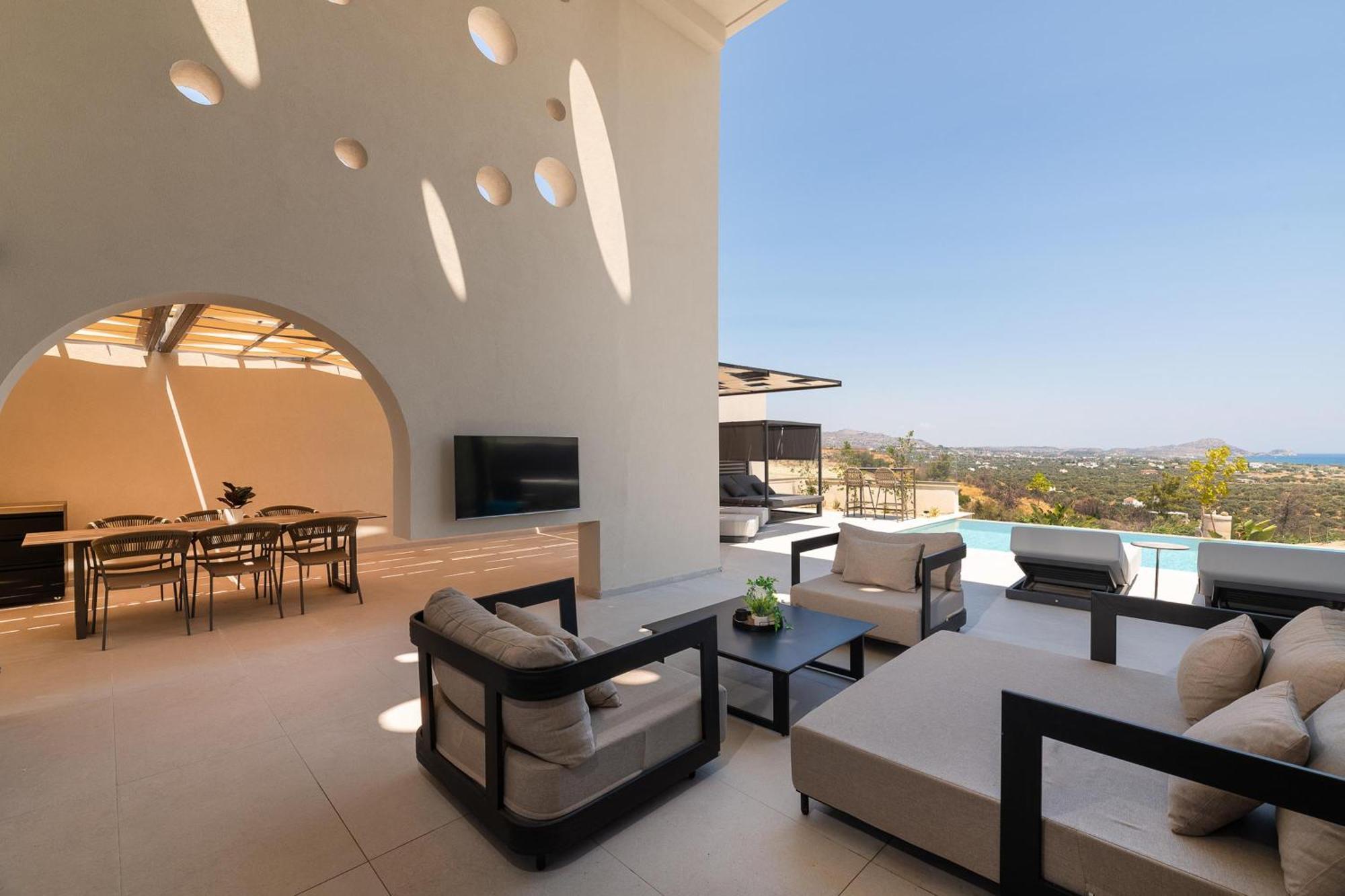 Trapezia Luxury Living Villa Kolymbia Ngoại thất bức ảnh